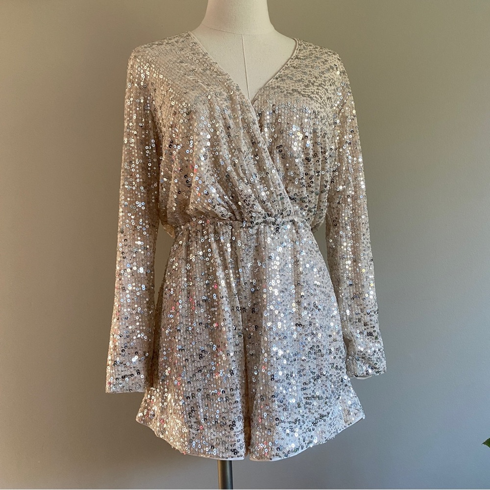 Sequin romper